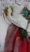 Multicoloured pure silk sheer scarf – full length view