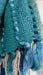 Jade hands and looms winter scarf – full length view