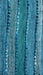 Jade hands and looms winter scarf – corner detail