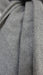 Grey angora wool hands and looms warm scarf – shown draped