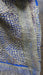 Blue and cream phulkari large dupatta – reverse side