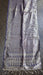 Dark blue and gold banarsi brocade vintage shawl – shown draped