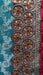 Jade wide zardosi bordered dupatta with silk tassels – close-up of the embellishment