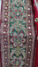 Dark red heavy embellished dupatta – pattern detail
