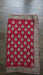 Dark red heavy embellished dupatta – close-up of the embellishment