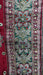 Dark red heavy embellished dupatta – shown draped