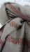 Light taupe wool shawl with floral embroidered border – view 4