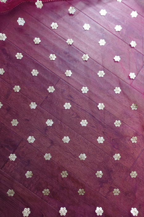 Hot Pink Kameez And 2 Dupatta - 5 Piece Suit - UK 16 / EU 42 - New