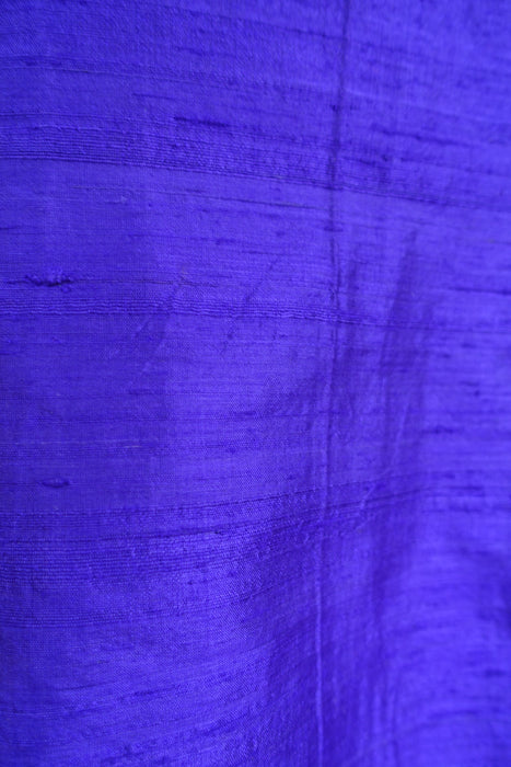 Purple Raw Silk Vintage Suit - UK 12/EU 38 - New