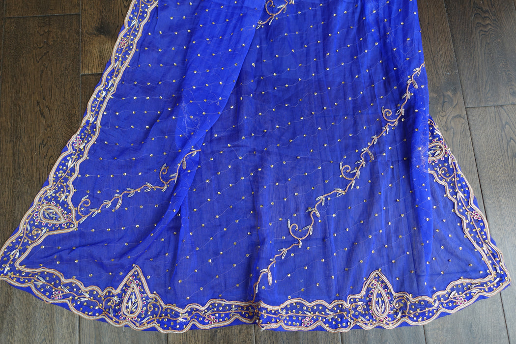 Purple Raw Silk Vintage Suit - UK 12/EU 38 - New