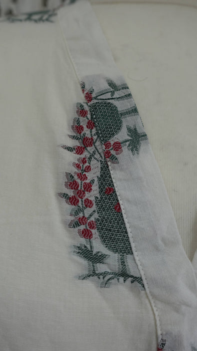 Khaadi  Cream Woven Pure Cotton 2 Pc - Size 14 - Preloved