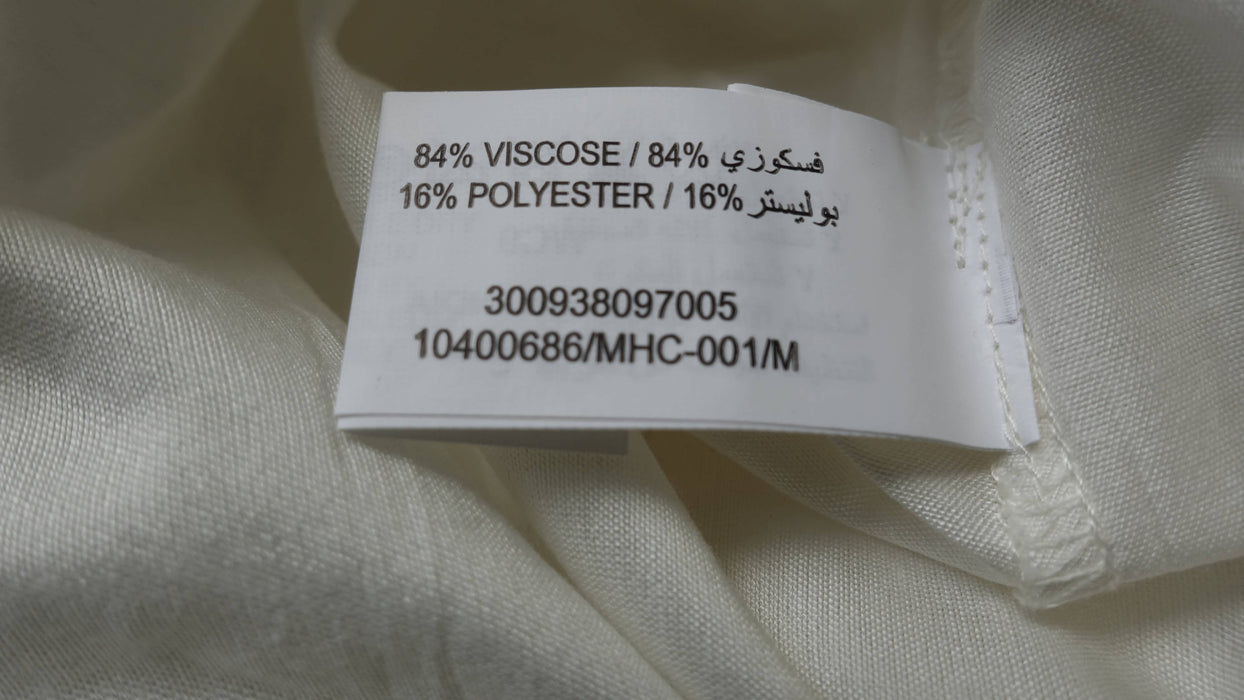 Cream Vark Xl  Wide Leg Trousers - New