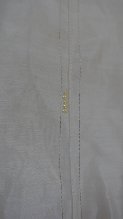 Cream Tissue Silk Palazzo Suit - UK 14/EU 40 - Preloved