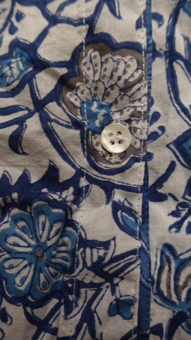 Printed Jaypore Cotton Frock - UK 14 / EU 40 - New