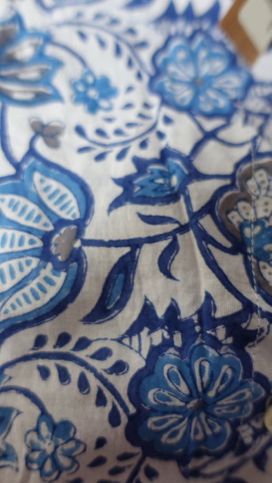 Printed Jaypore Cotton Frock - UK 14 / EU 40 - New