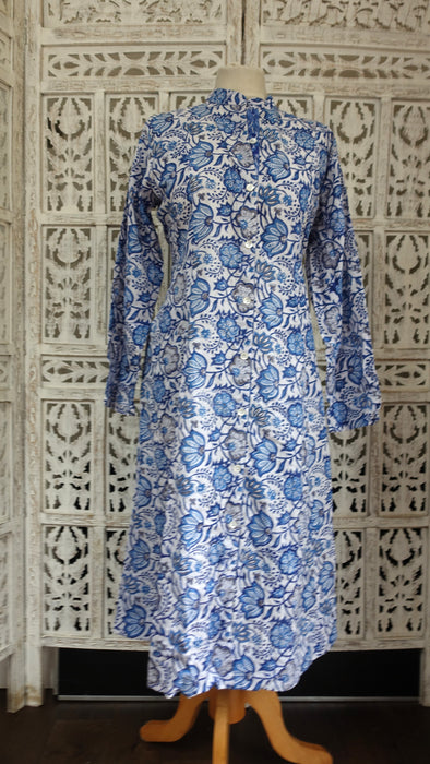 Printed Jaypore Cotton Frock - UK 14 / EU 40 - New