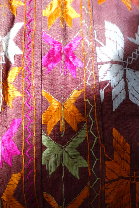 Vintage Phulkari Waistcoat - UK 8/EU 34 - Preloved