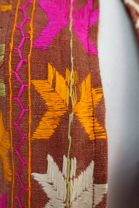 Vintage Phulkari Waistcoat - UK 8/EU 34 - Preloved