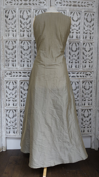 Long Biscuit Coloured Frock Tunic - UK 12 / EU 38 - New