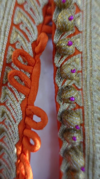 Orange And Pink Short Almirah Jacket - UK 14/EU 40 - Preloved