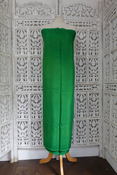 Emerald Green Rayon Lining Fabric - 6.8 Metres