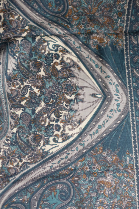 Green Woven Winter Unstitched Suit - 5-6 Metres