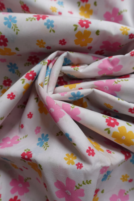 Floral Printed Cotton Fabric