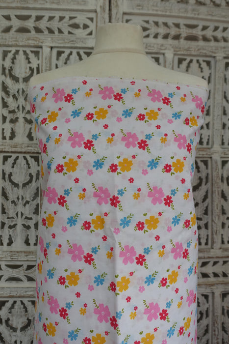 Floral Printed Cotton Fabric