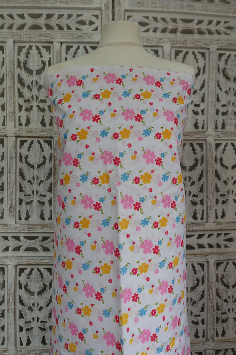 Floral Printed Cotton Fabric