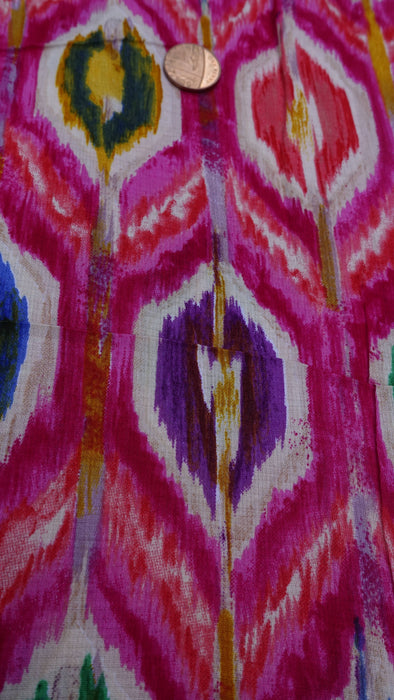 Bright Pink Cotton Fabric - 5-6 Metres