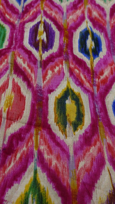 Bright Pink Cotton Fabric - 5-6 Metres