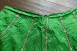 Green Vintage Silk Skirt - Preloved - Indian Suit Company