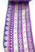 Vintage Spool Of Banarsi Brocade Trim In Purple & Pink - Indian Suit Company