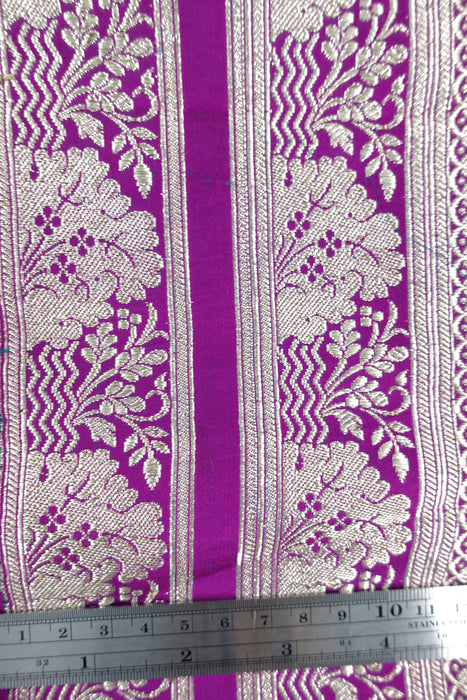 Jade & Pink Banarsi Brocade Silk Trim - Indian Suit Company