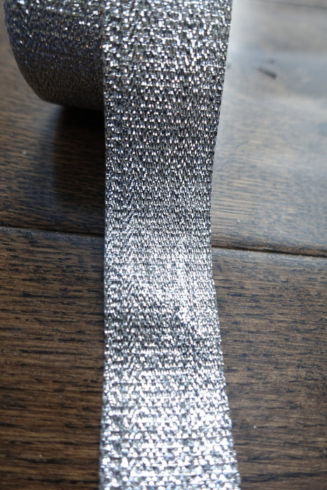 Bright Silver Braid X 7.5 Metres - New