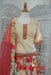 Floral Printed Lengha With Cream Silk Top UK 12 / EU 38 - New - Indian Suit Company
