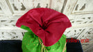 Green Vintage Silk Bag With Pink Lining And Silk Tassels. - Indian Suit Company