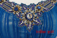 Blue Banarsi Brocade & Silk Churidaar Suit - UK 10 / EU 36 - Preloved - Indian Suit Company