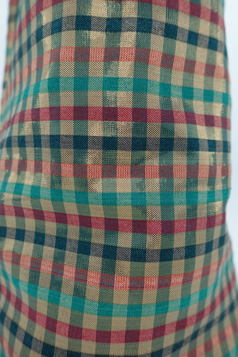 Small Chequered Gift Bag - New - Indian Suit Company