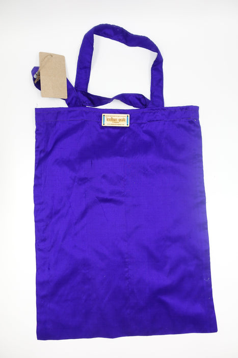 Purple Silk Bag - New