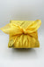 Bright Yellow Vintage Silk Blend Gift Wrap - Indian Suit Company
