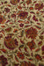 Caramel Floral Print Silk Gift Wrap - Extra Small - Indian Suit Company