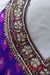 Purple Banarsi Brocade Embellished Neck Trim - Preloved - Indian Suit Company