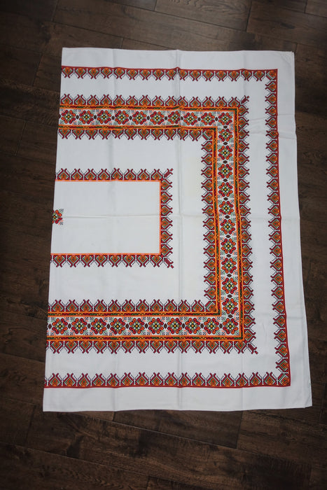 Aztec Print Tablecloth - Preloved
