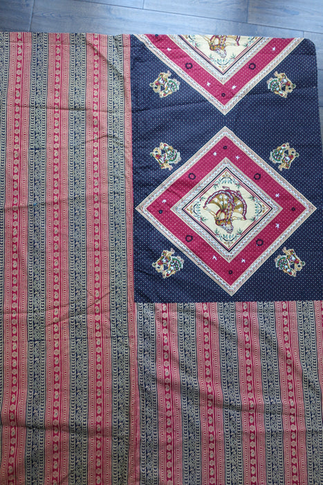 Large Cotton Vintage Blanket - New