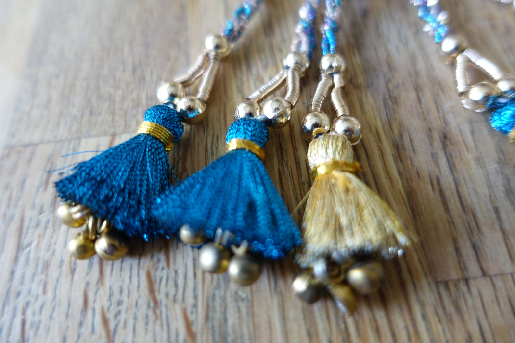 Blue And Gold Latkans - New