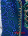 Navy Blue & Dark Green Pyjami Churidaar Suit - UK 10 / EU 36 - Preloved - Indian Suit Company