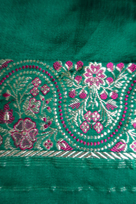 Pink & Green Silk Churidaar - Size UK 8 EU 34 - Preloved