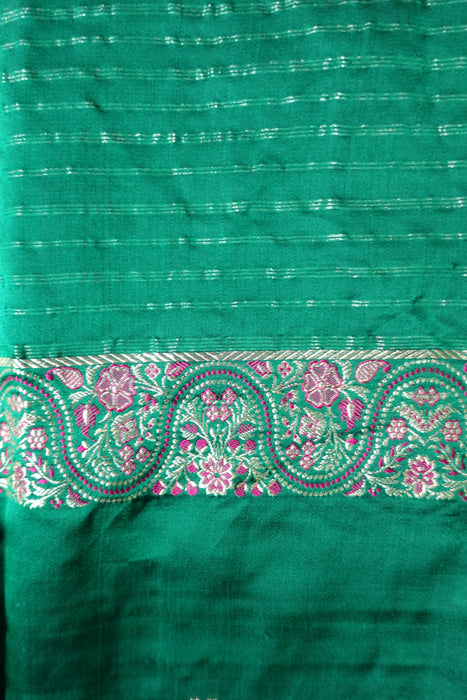 Pink & Green Silk Churidaar - Size UK 8 EU 34 - Preloved