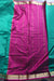 Fuchsia Pink & Green Vintage Silk Blend & Sari New - Indian Suit Company